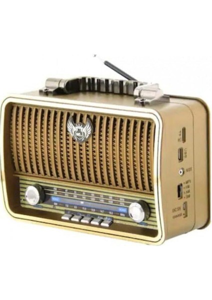 Havuzelektronik Kemai MD-1909BT Bluetootlu Nostaljik Radyo Ahşap Büyük Boy