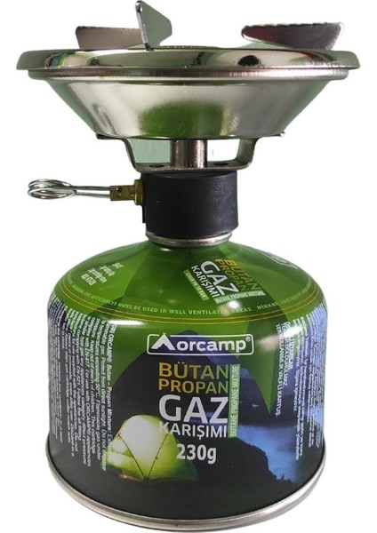 Rüzgarlıklı Kamp Ocak 230 gr Tüp
