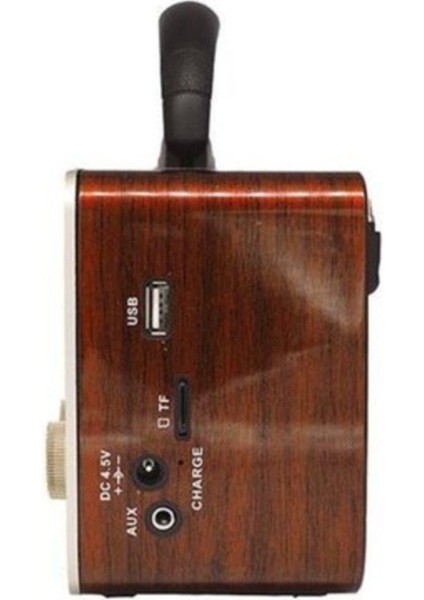 301 Ahşap/kahve Usb-Tf Bluetooth 3 Band Klasik Radyo fiyatları