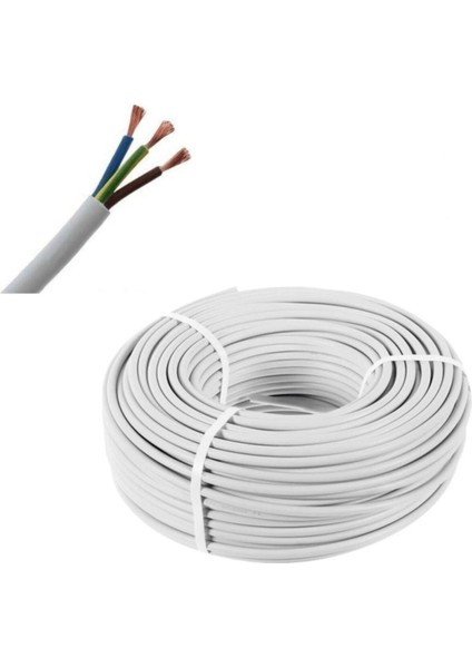 Elektrik Kablosu 50 Metre 3x2.5 300-500V Elektrik Kablosu
