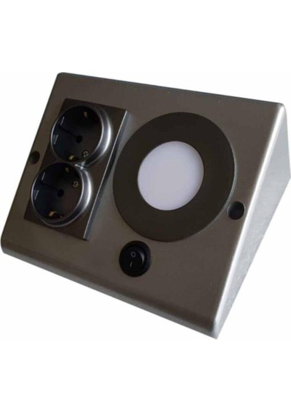 3 W Mutfak Tezgah Dolap Altı LED Prizmatik Füme