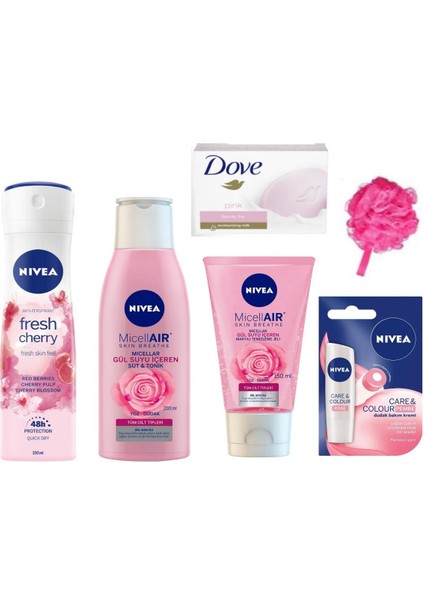 Kadın Cilt Bakım Seti 6 Parça
