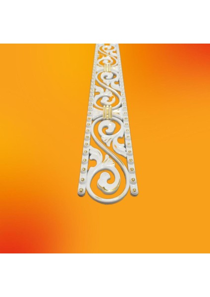 Saray Tavan 10 cm Alın Bandı Bordür 10 x 100 cm