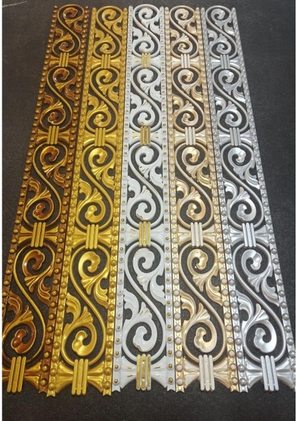 Saray Tavan 10 cm Alın Bandı Bordür 10 x 100 cm modelleri