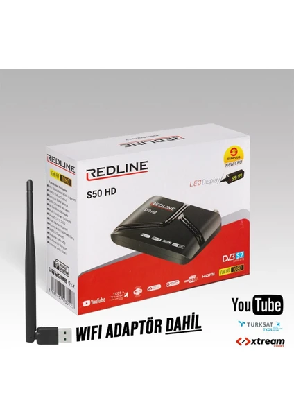 S50 Hd 1 Yıl Free Ip + Wireless Adaptör