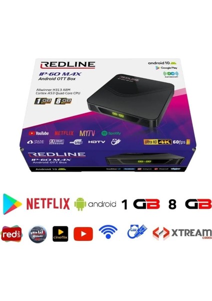 Ip-60 Max Android 10 / 4K TV Box Ip-60