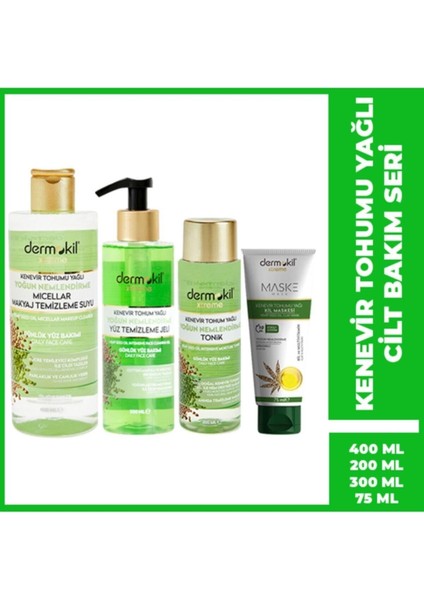 Maske 75 Ml+ Micellar 300 Ml+ Tonik 200 Ml+ Yüz Temizlem