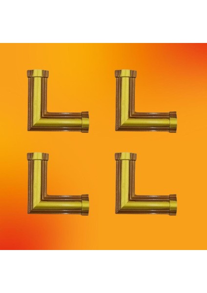 L Köşe Motif 3 cm 4 Adet