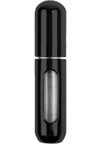 Mini Doldurulabilir Parfüm Şişesi Cep Parfüm Şişesi Seyahat Boy Siyah fırsatları