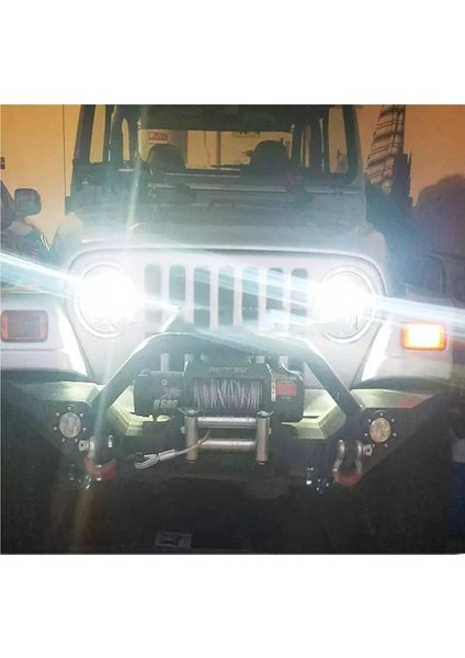 Offroad Sis LAMBASI 7INCH 60W LED 12-24V Adet / LASS287 modelleri