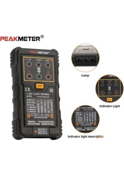 MS-5900 Faz Sırası Ölçü Aleti