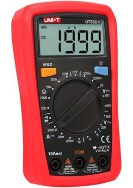 Ut 33C+ Dijital Multimetre Ölçü Aleti UT33C+ fiyatları