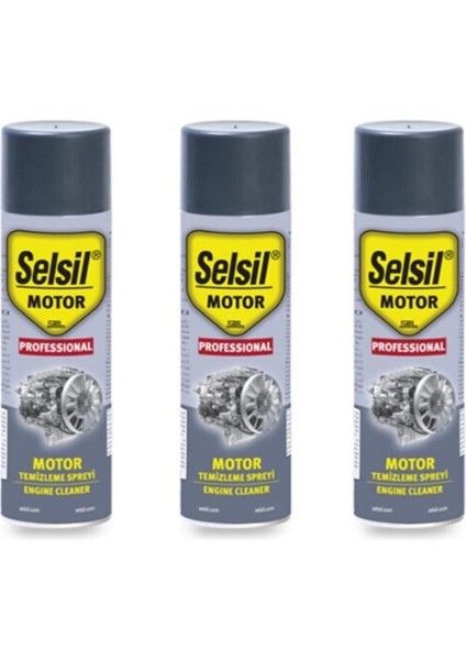 Motor Temizleme Spreyi 200 ml X3 Adet