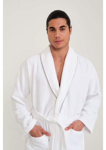Şalyaka Premium %100 Pamuk Biyeli Kadife Unisex Bornoz fiyatları