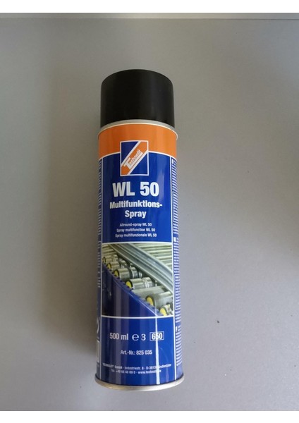 Wl 50 Çok Amaçlı Sprey Pas Sökücü Yağlayıcı Made In Germany indirimleri