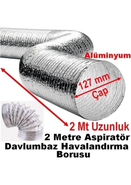 Aspiratör Borusu 2mt.
