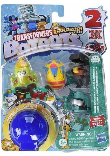 Transformers Botbots 5li Paket Home Rangers Figür E8482-3