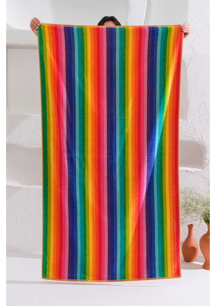 %100 Pamuk Kadife Plaj Deniz Havlusu 90X160 modelleri