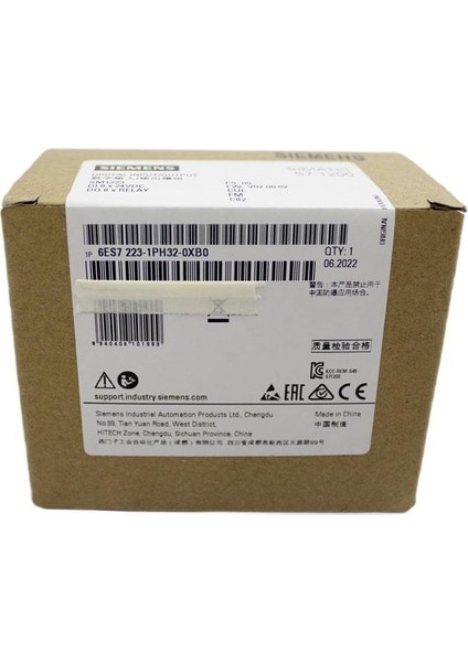 6ES7223-1PH32-0XB0 Dıgıtal I/o Sm 1223, 8dı/8do Ü