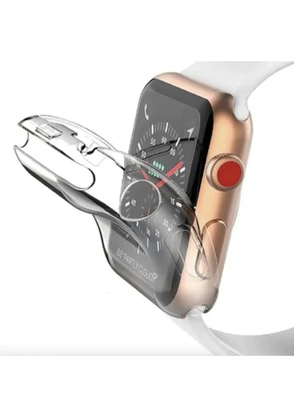 Apple Watch 2 3 4 5 6 Se Nike 42MM Kılıf Kasa ve Ekran Koruyucu 360 Tam Koruma Kapak