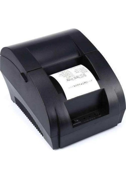 Zj 5890K 58MM USB Termal Makbuz ve Adisyon Yazıcısı (Siyah Renk)