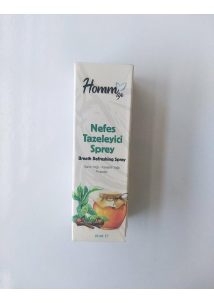 Homm Nefes Tazeleyici 25 ml