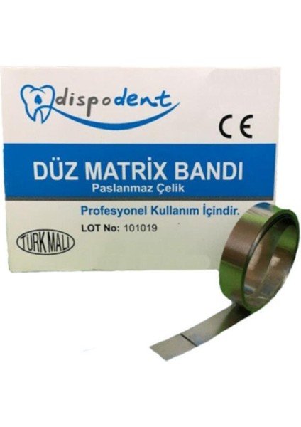 Düz Matrix Bandı 7 mm