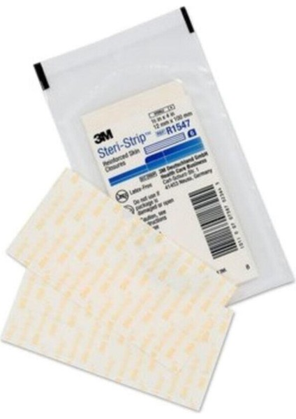 Dikiş Bandı Steri-Strip R1547 Beyaz 12X100MM