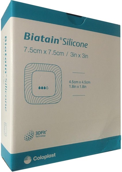 Biatain Silikon Yapışkanlı Köpük Örtüsü 7,5x7,5 cm 1 Adet KOD:334343 Köpük Örtüsü 7,5x7,5 1 Ad