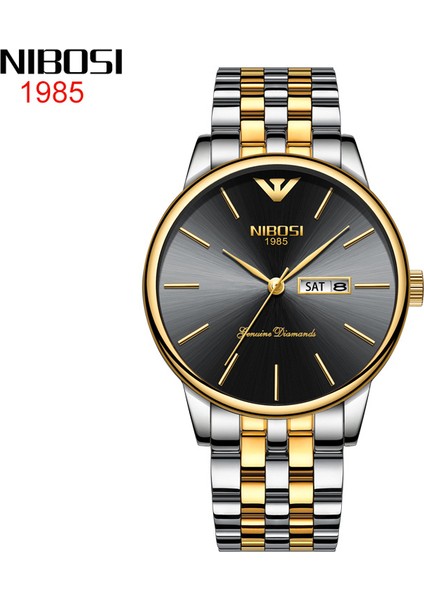 Erkek Izle Çift Takvim Su Geçirmez Erkek Saatleri (Yurt Dışından)