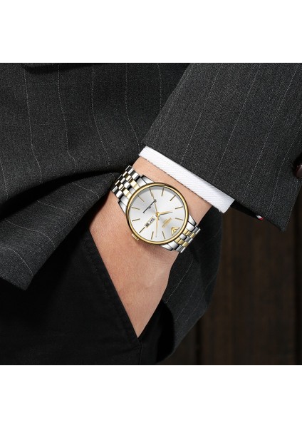 Erkek Izle Çift Takvim Su Geçirmez Erkek Saatleri (Yurt Dışından) fiyatları