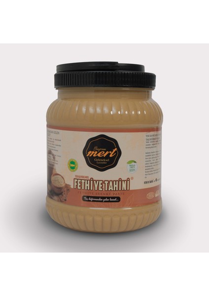 Tek Kavrulmuş Fethiye Tahini (2000 Gr)