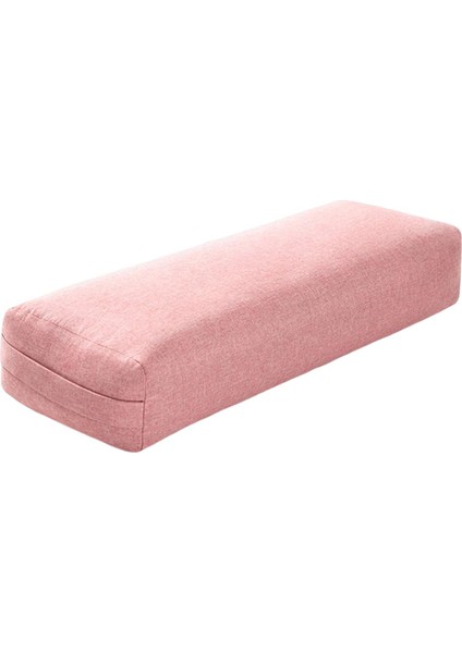 Yoga Bolster Çıkarılabilir Yıkanabilir Kapak Restoratif Yoga Bacaklar Için Yoga Yastığı Pembe (Yurt Dışından) modelleri