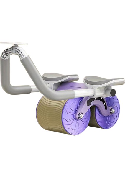 Dirsek Destek Tekerlek Karın Çekirdek Kuvvet Antrenmanı Karın Tekerleği Otomatik Dönüş Fitness Ekipmanı Erkekler Kadın Evinde Spor Salonu (Yurt Dışından)