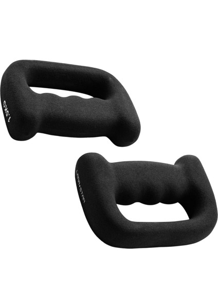 2x Premium Dumbbells Dökme Demir Yoga Erkekler Için Kayma Güç Eğitimi 1.5kg (Yurt Dışından)
