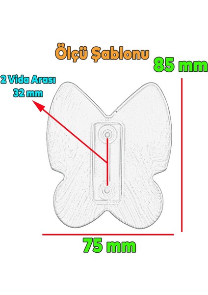Mobilya Çekmece Dolap Kapak Kulpu Kulbu Çocuk Bebek Genç Odası Plastik Bakır Kulp 32 mm fiyatları