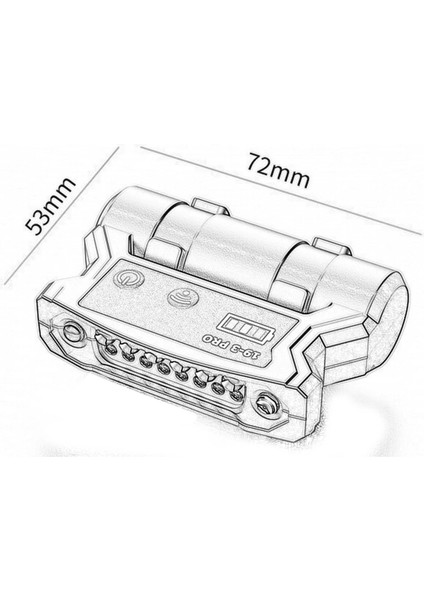 180 ° Jest Sensörü Beyaz Sıcak Kırmızı İle Döner (Yurt Dışından) fırsatları
