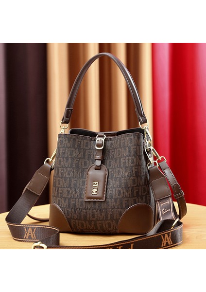 Kova Çanta Bayan Tek Omuz Crossbody Çanta (Yurt Dışından)