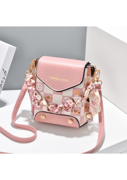 Bayan Mini Çapraz Çapraz Küçük Kare Çanta Cep Telefonu Çantası (Yurt Dışından)