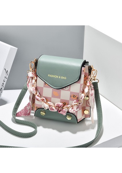 Bayan Mini Çapraz Çapraz Küçük Kare Çanta Cep Telefonu Çantası (Yurt Dışından)