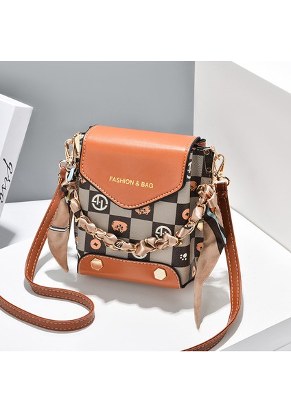 Bayan Mini Çapraz Çapraz Küçük Kare Çanta Cep Telefonu Çantası (Yurt Dışından)