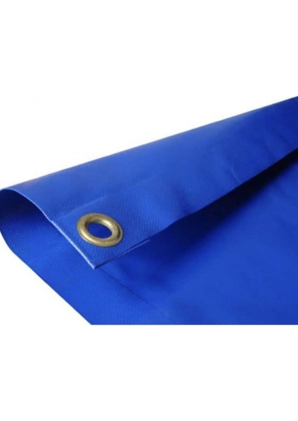 5x7 Metre Lamineli Branda Çadır Gölgelik Su Toz Geçirmez Mavi