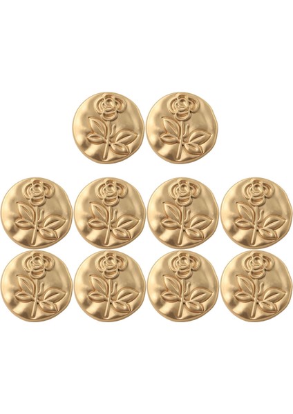10pcs Vintage Style Shank Düğmesi Pantolon Düğmesi Dikiş Ceketi Için Dekor 18mm (Yurt Dışından)