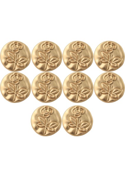 10pcs Vintage Style Shank Düğmesi Pantolon Düğmesi Dikiş Ceketi Için Dekor 18mm (Yurt Dışından)