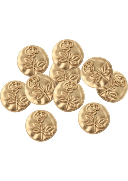 10pcs Vintage Style Shank Düğmesi Pantolon Düğmesi Dikiş Ceketi Için Dekor 18mm (Yurt Dışından)