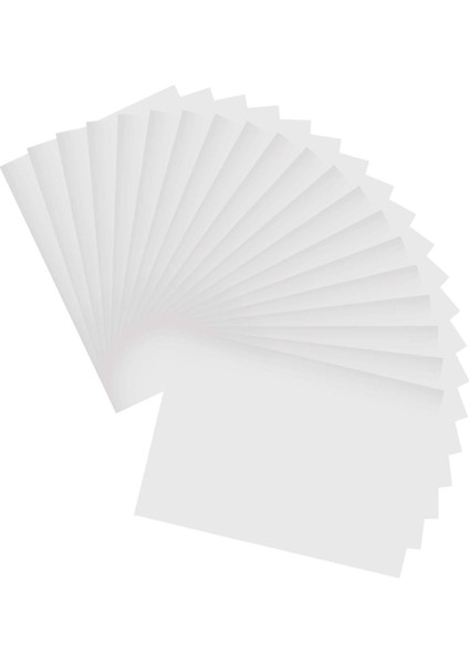20pcs Serbest Bırak Kağıdı Yeni Başlayanlar Için Yeniden Kullanılabilir Yapışmaz Kapaklar A4 29.7cmx21cm (Yurt Dışından)
