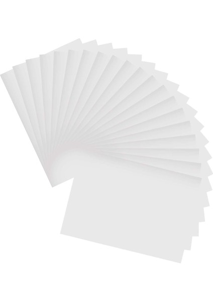 20pcs Serbest Bırak Kağıdı Yeni Başlayanlar Için Yeniden Kullanılabilir Yapışmaz Kapaklar A4 29.7cmx21cm (Yurt Dışından)
