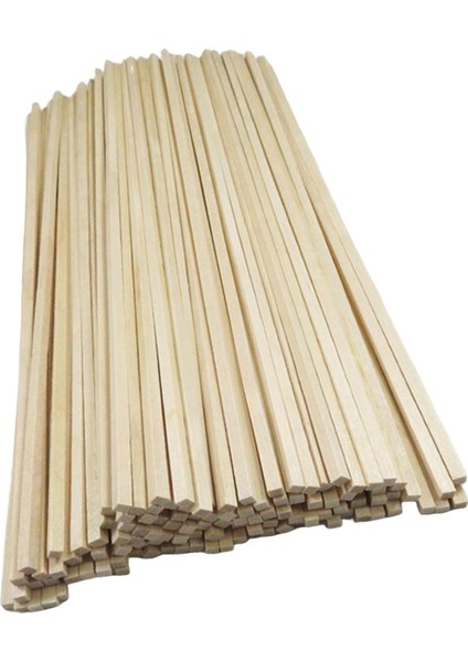 50pcs Crafts Model Bina Aksesuarları Için Bitmemiş Çubuklar 300mmx3mmx3mm (Yurt Dışından)