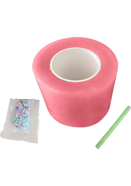 Nano Montaj Bandı Çift Taraflı Bant Ağır Hizmet Tipi Yuvarlanan Poster Bandı 1 Mmx4.5cmx1m Pembe (Yurt Dışından)