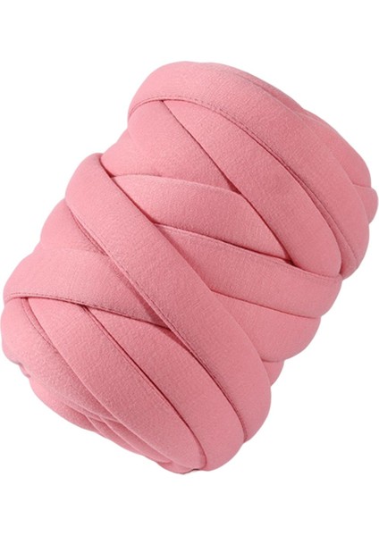 250g/0.55lbs Tıknaz Iplik El Örme 25mm Kalın Dev Iplik Jumbo Tüp Ipliği Pembe Için (Yurt Dışından)